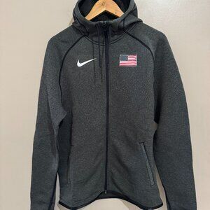 Nike Pro Elite Team USA Olympics Track & Field Woven Hoodie Men's L CT4038-001